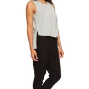 Drew grey and black jumpsuit